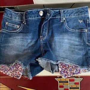 Jean shorts